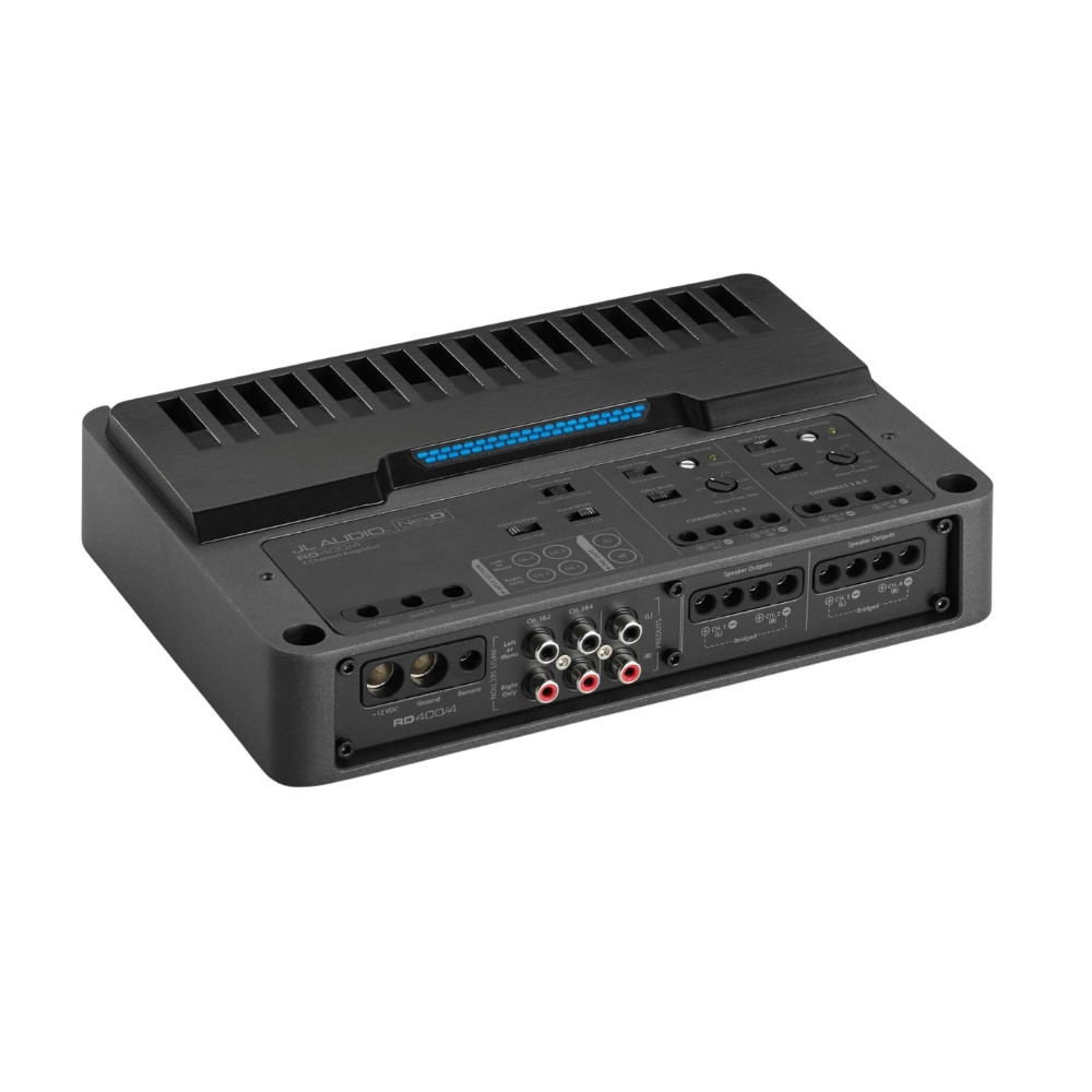 JL Audio RD400/4 Car Amplifier 4 Channel Class D Full-Range 400W